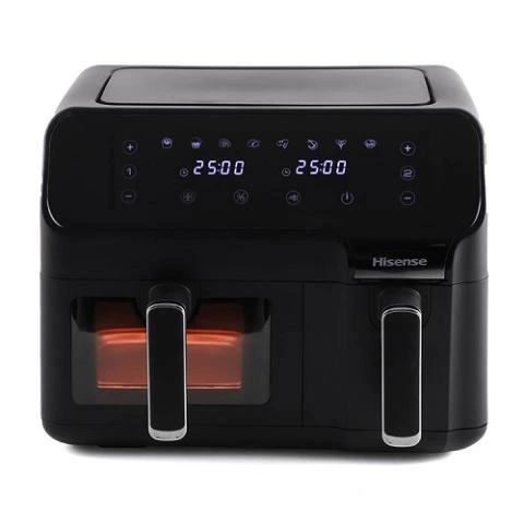 Hisense Two-Basket 8.8L Multi LED Control Air Fryer (Hisense H09AFBK2S5)